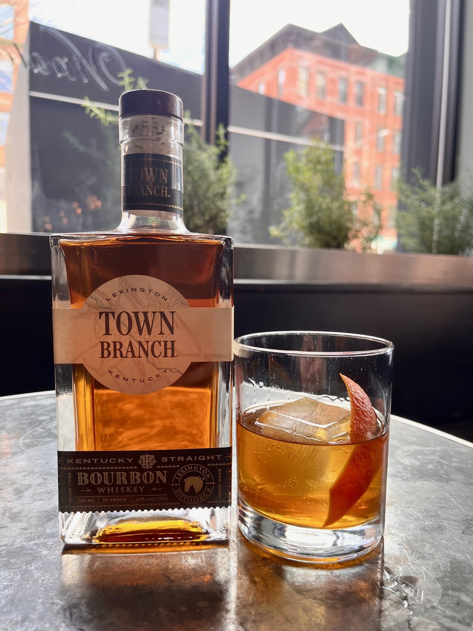 maple pecan old fashioned