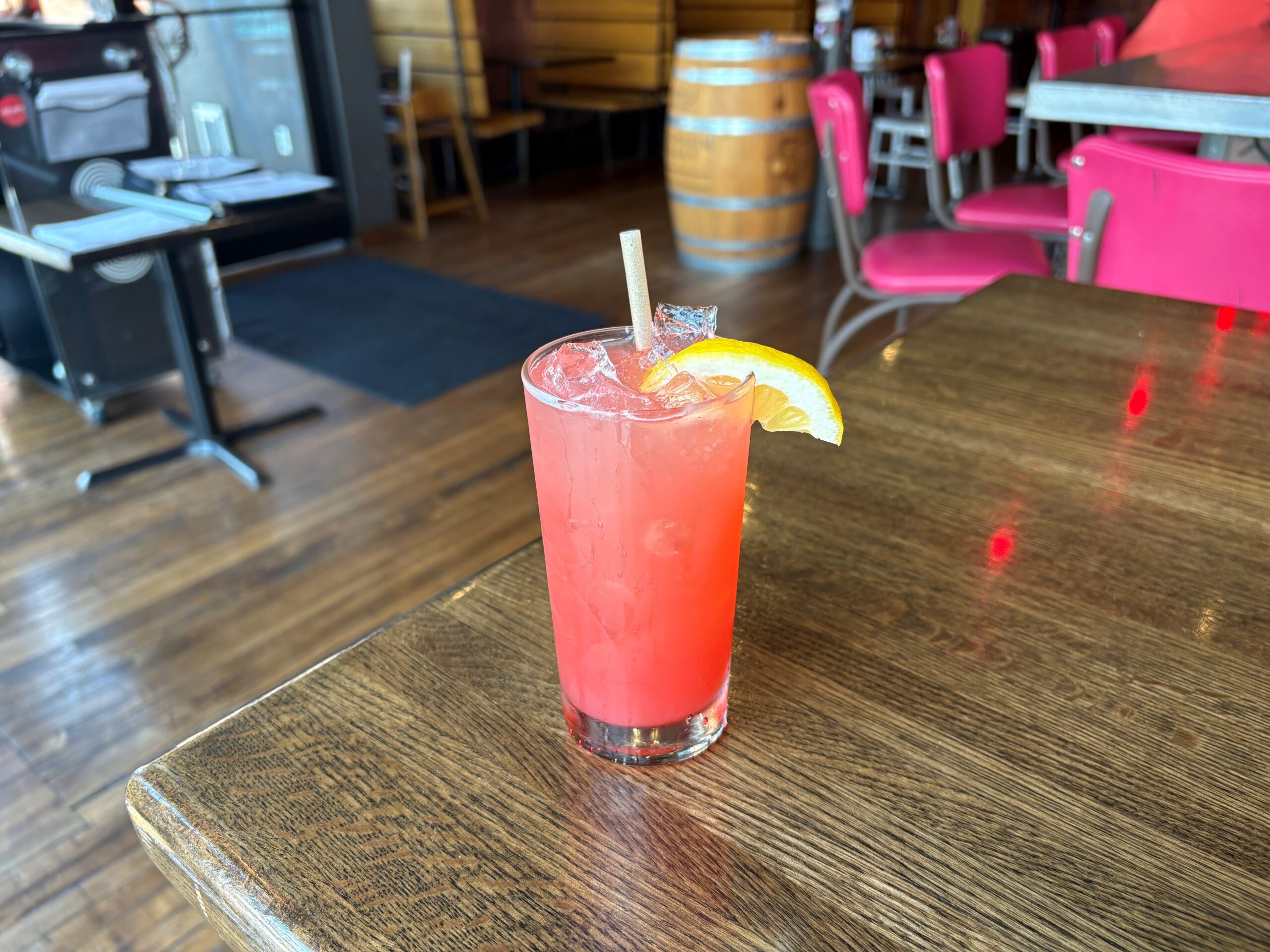 strawberry rhubarb collins