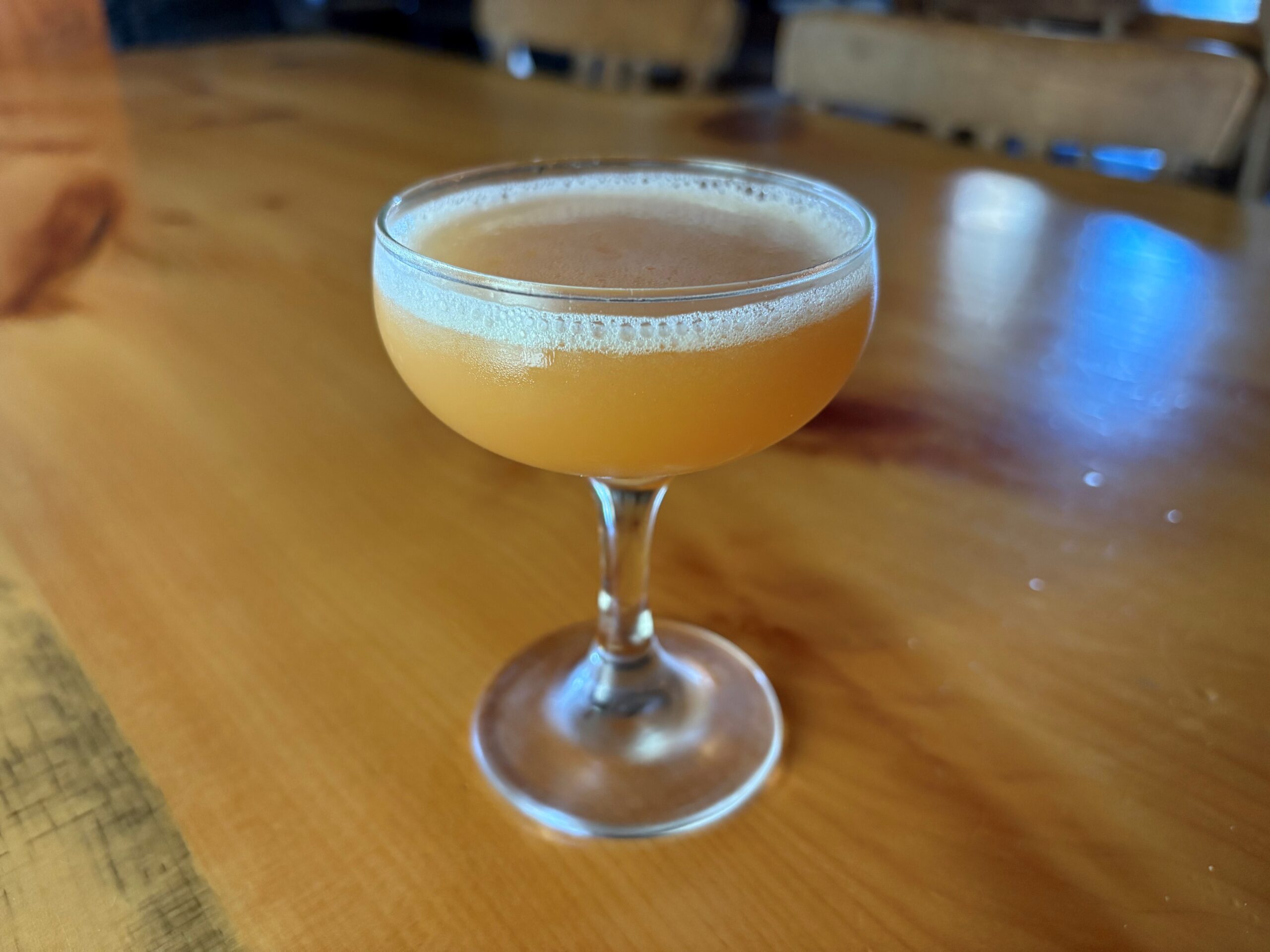 overproof whiskey sour – morel