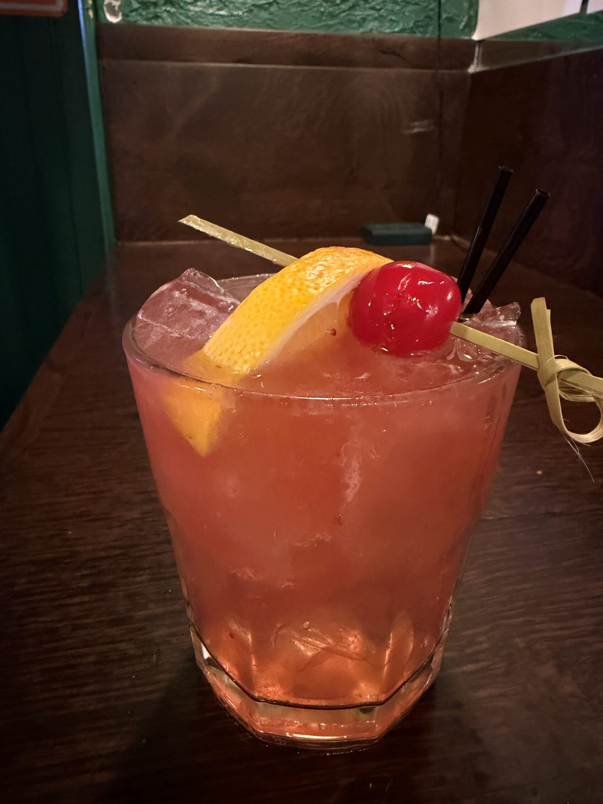maple bourbon smash